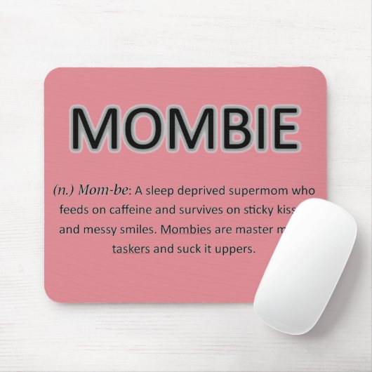 Mombie Mousepad Muismat (Met muis)