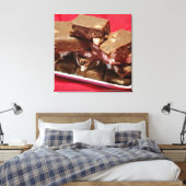 momcherrymarshmallowfudge canvas afdruk (Insitu (Slaapkamer))