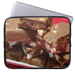 momcherrymarshmallowfudge laptop sleeve