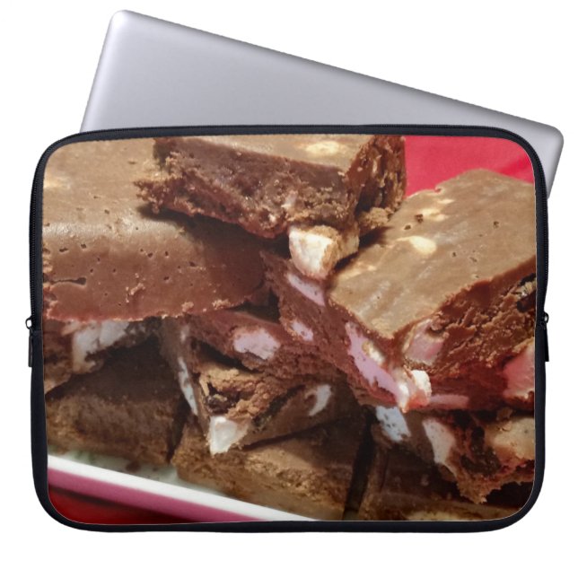 momcherrymarshmallowfudge laptop sleeve (Voorkant)