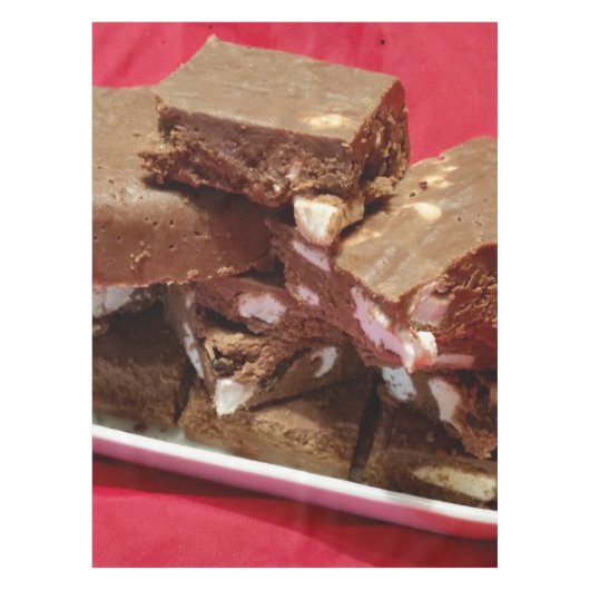 momcherrymarshmallowfudge tafelkleed (Voorkant)