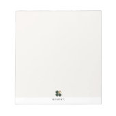 Moment Gilded Clover Luxe Minimalist Notepad Notitieblok (Voorkant)