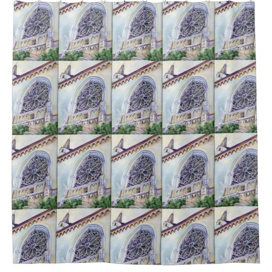 Moment in Boedapest Douchegordijn (Voorkant)