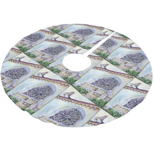 Moment in Boedapest Kerstboom Rok (Gekanteld)