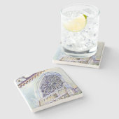 Moment in Boedapest Stenen Onderzetter (Zijkant)