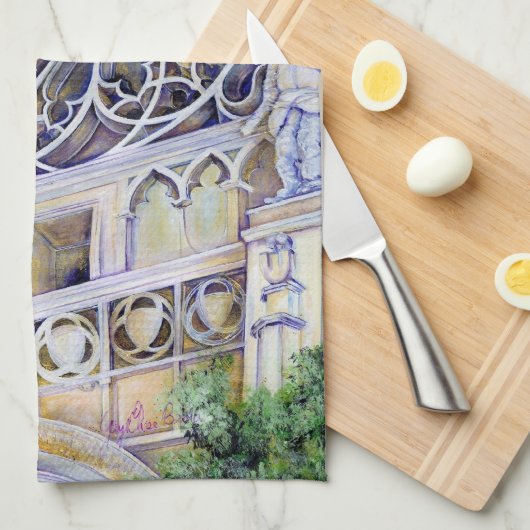 Moment in Boedapest Theedoek (Quarter Fold)