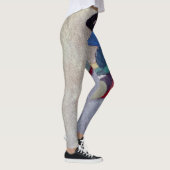 Moment, Kunst Schilderen Leggings (Rechts)