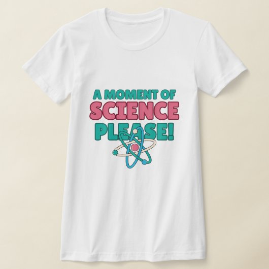 Moment van de wetenschap Grappige scheikunde leraa T-shirt (Laagn)