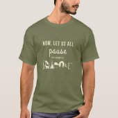 Moment van het Wetenschapsleger Green T-Shirt (Voorkant)
