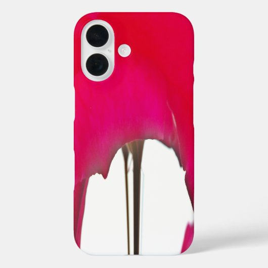 Moment Vastgelegd | Een Rode Roos Kroonblad Elegan Case-Mate iPhone Case (Achterkant)