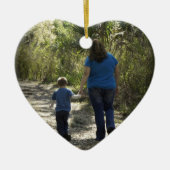 Moment vastgelegd keramisch ornament (Voorkant)