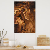 Moment voor de kus poster (Keuken)