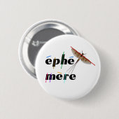 momentane ephemeer ronde button 5,7 cm (Voorkant /achterkant)