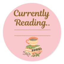 Momenteel aan het lezen – Beschrijfbaar etiket voo