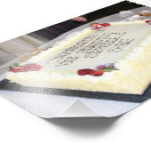 MOMENTEEL: DE CAKE! FOTO AFDRUK (Hoek)