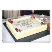 MOMENTEEL: DE CAKE! FOTO AFDRUK (Voorkant)