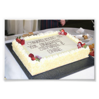 MOMENTEEL: DE CAKE! FOTO AFDRUK