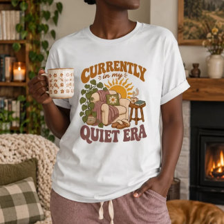 Momenteel in mijn stille periode | Introverte zelf T-shirt