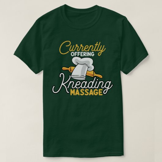 Momenteel Kneading Massage aanbieden T-shirt (Design voorkant)