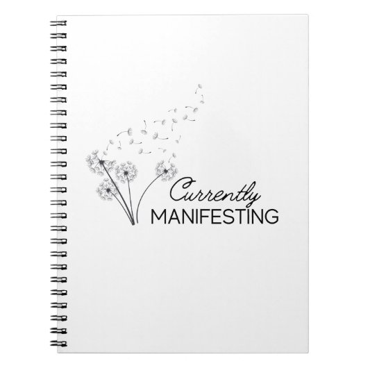 Momenteel Manifesterend Notitieboek (Voorkant)