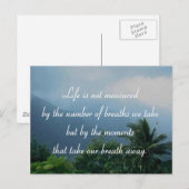 Momenten die onze adem wegnemen briefkaart (Voorkant / Achterkant)