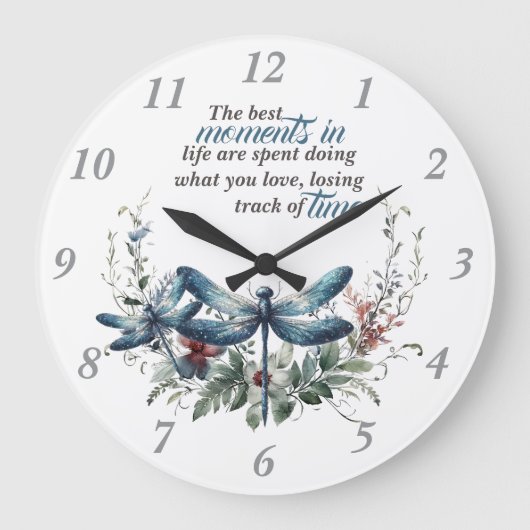 Momenten in de tijd grote klok (Voorkant)