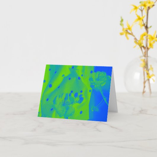 Momenten in de Tijd Kaart (Gele Bloem)