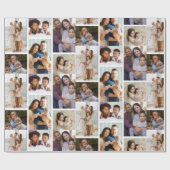 Momenten in Focus:  6 Fotocollage Cadeaupapier (Vlak)