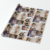 Momenten in Focus:  6 Fotocollage Cadeaupapier (Uitgerold)