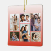 Momenten in Focus:  6 Fotocollage Keramisch Ornament (Links)