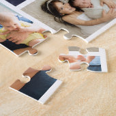 Momenten in Focus: 6 Fotocollage Legpuzzel (Zijkant)