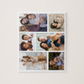 Momenten in Focus: 6 Fotocollage Legpuzzel (Verticaal)
