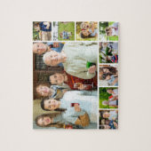 Momenten in Focus: 9 Fotocollage Legpuzzel (Verticaal)