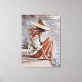 Momenten met eigen kracht canvas afdruk