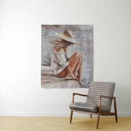 Momenten met eigen kracht wandkleed