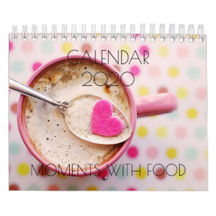 "MOMENTEN MET LEVENSMIDDELEN" 2020 CALENDAR KALENDER