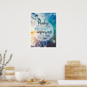 Momenten stimuleren het succes van levenstips cite poster (Keuken)