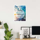 Momenten stimuleren het succes van levenstips cite poster (Thuiskantoor)