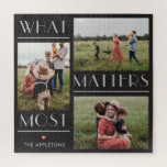 Momenten van belang Bewerkbare kleur Aangepaste fo Legpuzzel<br><div class="desc">Fotogeschenken maken de beste cadeautjes! Eenvoudig aangepast met jouw tekst en/of foto('s) voor een aangepast uiterlijk. Ontworpen door: Berry Berry Sweet. Uitzicht meer design op www.berryberrysweet.com</div>