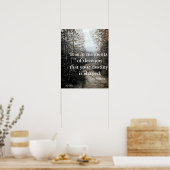 MOMENTEN VAN BESLUIT TONY ROBBINS POSTER (Keuken)