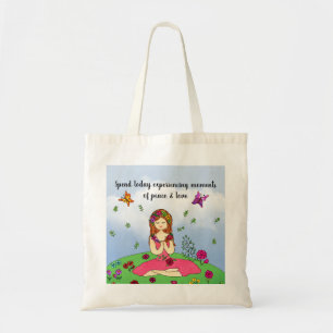 Momenten van de Canvas tas voor vrede en liefde