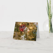 Momenten van vreugde feestdagen kaart (Voorkant)