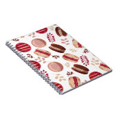 Momenten van zoetheid: noten onder macarons notitieboek (Rechterzijde)