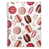 Momenten van zoetheid: noten onder macarons notitieboek (Voorkant)
