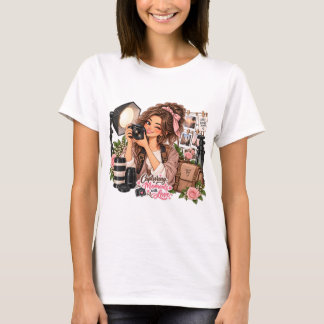 Momenten Vangen met Liefde Fotograaf T-Shirt