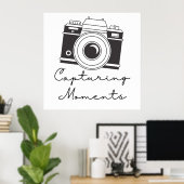 Momenten vastleggen poster (Thuiskantoor)