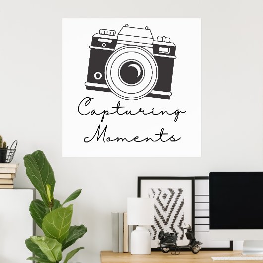 Momenten vastleggen poster (Thuiskantoor)
