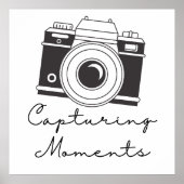 Momenten vastleggen poster (Voorkant)