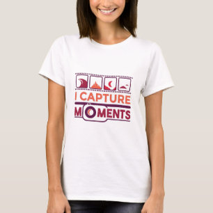 Momenten vastleggen t-shirt