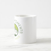 Momenten verzamelen geen dingen koffiemok (Center)